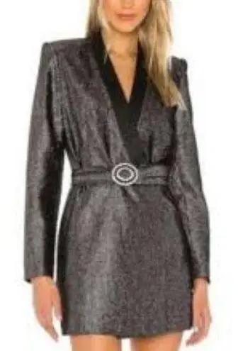 Bronx and Banco Belle Black Blazer Dress Party Prom Christmas New Years sz L NWT