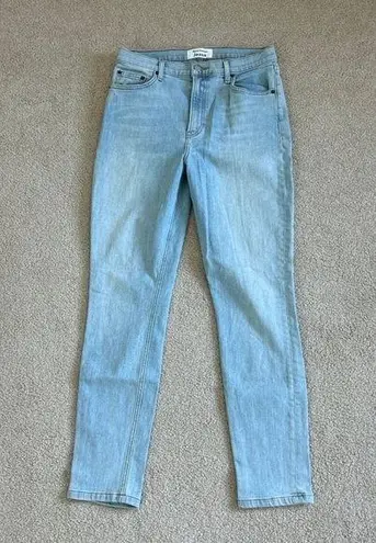 Reformation  high rise light wash skinny jeans in amalfi blue in size 28