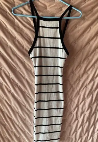 Charlotte Russe Black and white pencil dress