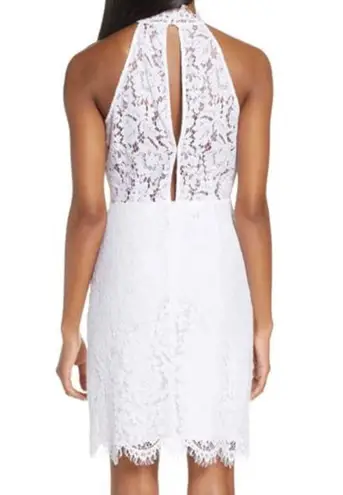 BB Dakota NWT  x Steve Madden | Cara High Neck White Lace Cocktail Dress