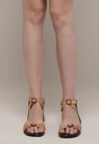 3.1 Phillip Lim • Daisy Ankle Strap Sandals white snakeskin black patent leather