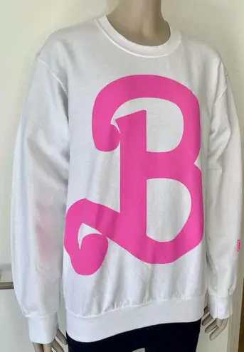 Barbie Mattel Barbie Logo Pullover Sweatshirt NWT!