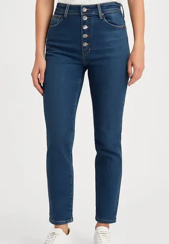 Joseph Den High Rise Straight Leg Jeans Women’s Size 28 Medium Wash