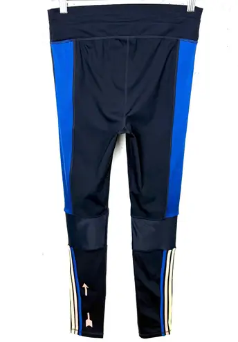 The Upside Womens Leggings Activewear Yoga Running Black Blue Yellow Size 8