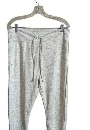 A New Day NEW  Lounge Joggers High Waist Ankle Slits Light Heathered Gray Size XL