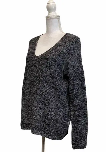 H&M Small V Neck Basic Knit Sweater