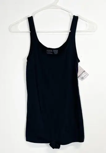 One Piece Yummie Maggie Bodysuit Womens Size Large Black Sleeveless  Pull On NWT