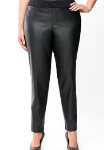 Lane Bryant Faux Leather Stretchy Pull On Pants Size 20 NWT!