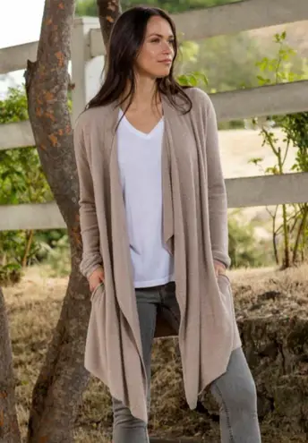 Barefoot 💕 DREAMS💕 CozyChic Lite Island Wrap ~ Taupe L/XL NWT