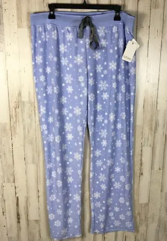 P.J. Salvage Thermal Knit Sleep Bottoms Pajamas Snow