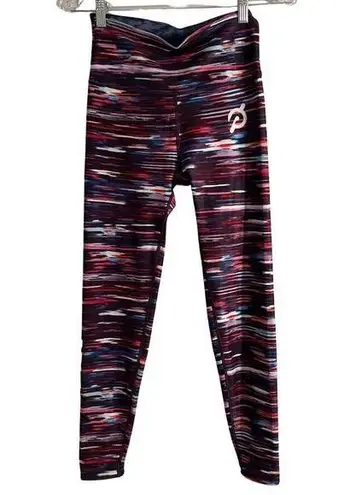 Peloton Leggings Athleisure Women Size M Wear It To Heart Leggings Mid Rise NWT