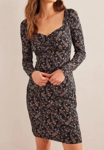 Boden Women’s Sweetheart Jersey Mini Dress Size 14R