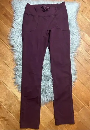 Lululemon  Skinny Will Pant Bordeaux Drama Size 12