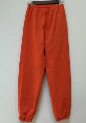 Boys Lie  Sweatpants 1-800 Remix Orange Cherub Rhinestone Joggers Size Medium