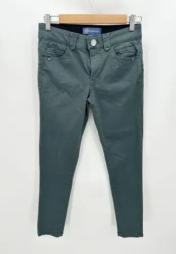 Democracy Teal Green Ab Solution Natalie Straight Leg Jeans Womens Size 2