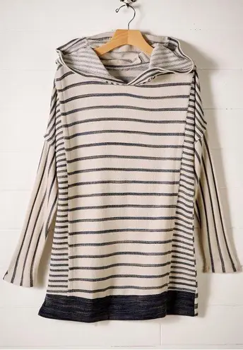 Soft Surroundings Marlow Stripe Hoodie M