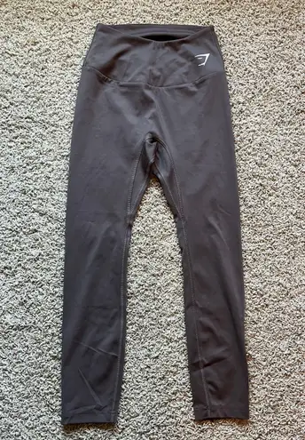 Gymshark Training Leggings Tights Brown 7/8 Cropped