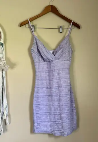 superdown Revolve  Carissa Lace Dress Lavender Purple Size Small