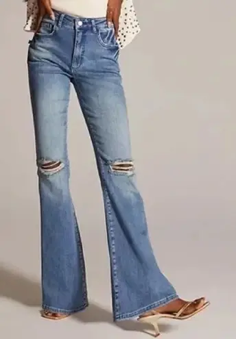 Pilcro Anthropologie The Icon Flare Jeans Size 26