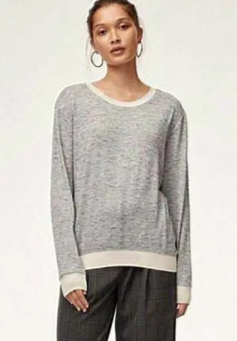 Wilfred Aritzia Heather Galaxy Berri Long Sleeve Sweater Size XXS