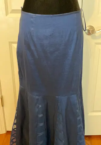 Emma Fashions Vintage Cocktail /wedding Navy gown- size 6.