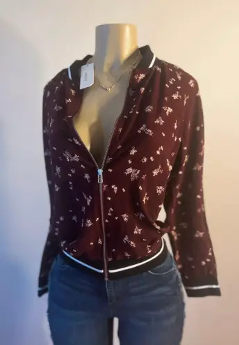 New Tavik Floral Jacket (Tag Attached) Size Small Multi