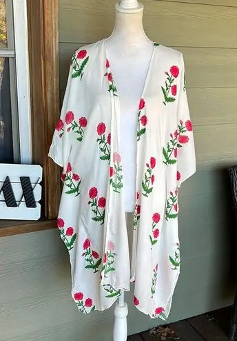 Floral Kimono Cover Up Size undefined