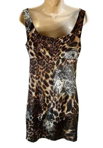 Bisou Bisou ‎ Leopard Print Dress 6