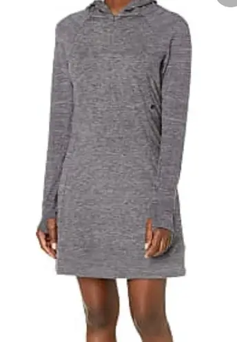 Hi-Tec NWT Women's Echo 1/2 Zip Long Sleeve Hooded Dress Zipper Pocket small.