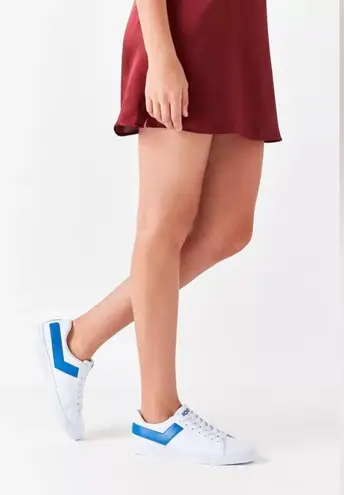 PONY Top Star Low Core Sneakers 38/7 White/Royal Blue EUC White