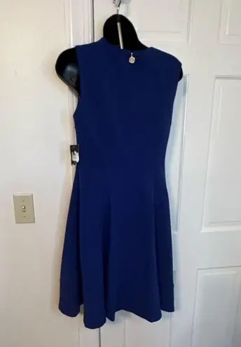 Tommy Hilfiger  Sleeveless Fit & Flare Royal Blue Dress Size 6P NWT