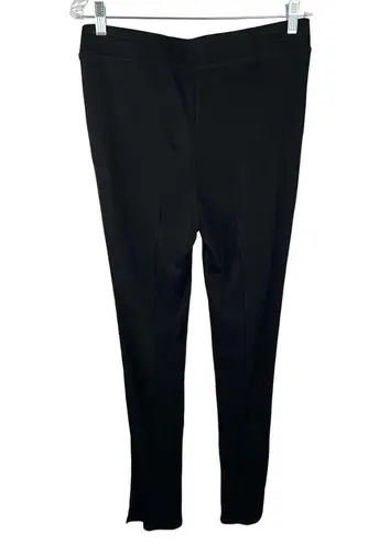 ATM Anthony Thomas Melillo Black Pleated Rayon Interlock Track Pants Large
