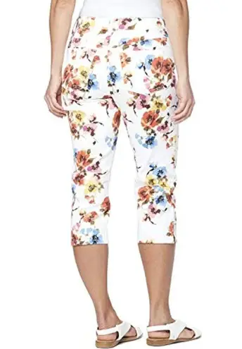 Gloria Vanderbilt Women's Petite Amanda Capri Pants, White, Size 8P