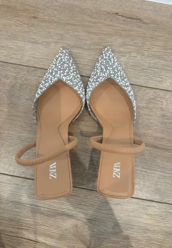 ZARA Sling Back Heels