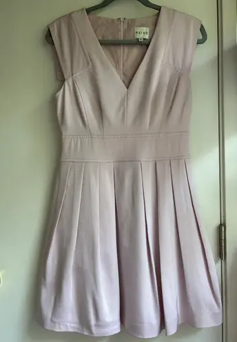 Reiss Amyline Pleated Bell Dress