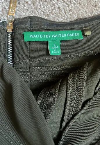 Walter Baker Walter By Olive Green Bodycon Strapless Party Dress Size Small