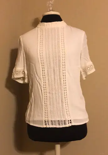 Glamorous ❤️  white lace blouse - Image 1