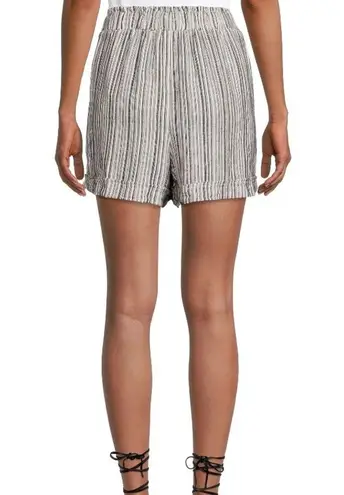 Time And Tru Womens Pull On Shorts Size 2XL Linen Blend Side Pockets New