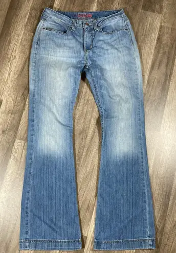 Cinch Jeans Women's 29L Blue Lynden Trouser Wide Leg Western Denim Cowgirl Rodeo