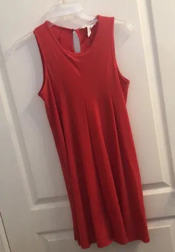 BCBGeneration  Coral Red Shift Dress