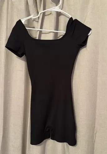 SheIn  Black Low Back One Piece - Image 1
