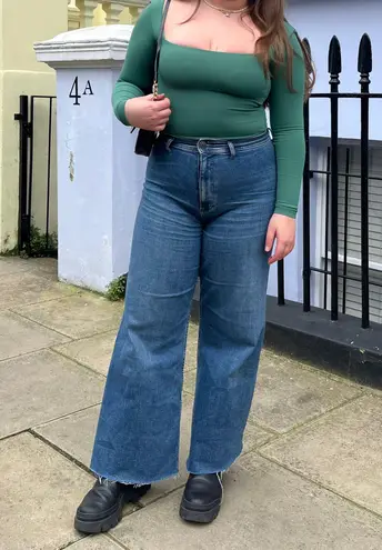 ZARA High Waisted Jeans Size 30