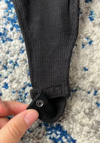 n:philanthropy Brooke Turtleneck Bodysuit in Black XS