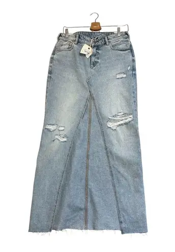 SER.O.YA Matilda Maxi Denim Skirt Size 26 (XS) Blue