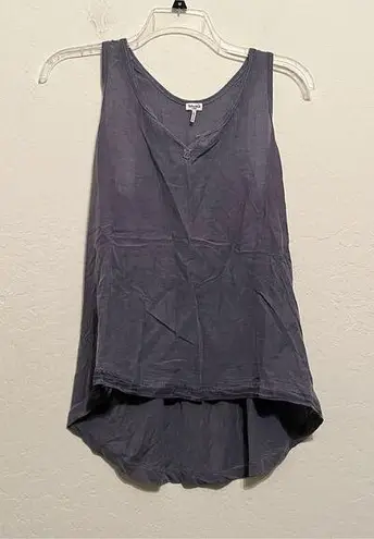 Splendid , gray silk blend, Supima cotton, tank top size large ￼