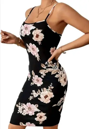 Boutique Black & Light Pink, Night Slip