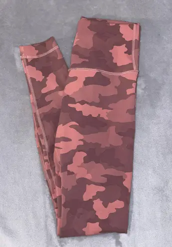 Lululemon 28’ Align Leggings Pink Camo