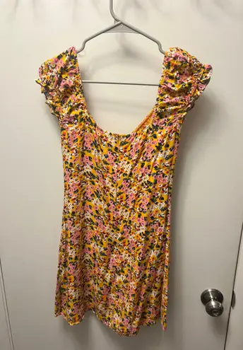 All in Favor Floral Dress