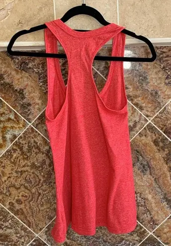 Heather Red Racer Back University of Arizona Wildcats Tank Top Size Small