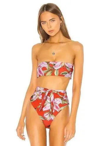 Mara Hoffman Abigail Bikini Set Goldie High-Waisted Swim Bottoms Multi Women S